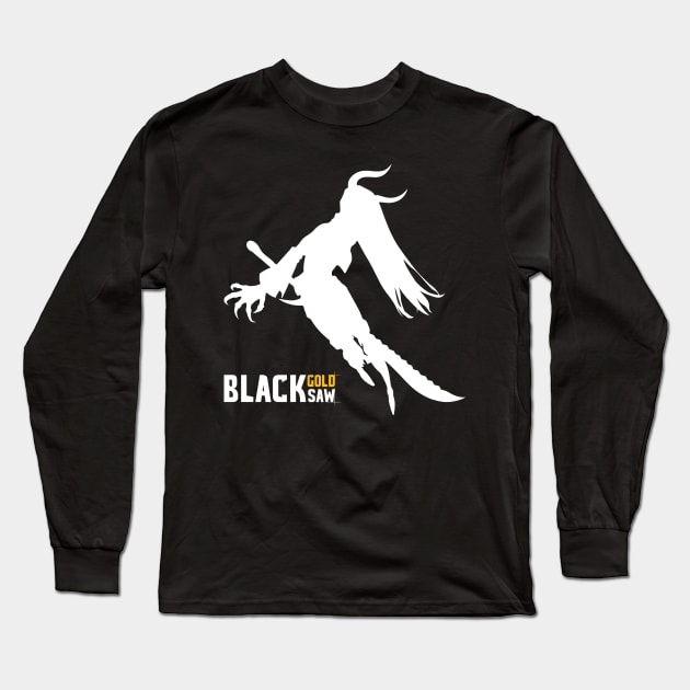 Black Gold Saw Long Sleeve T-Shirt by sfajar